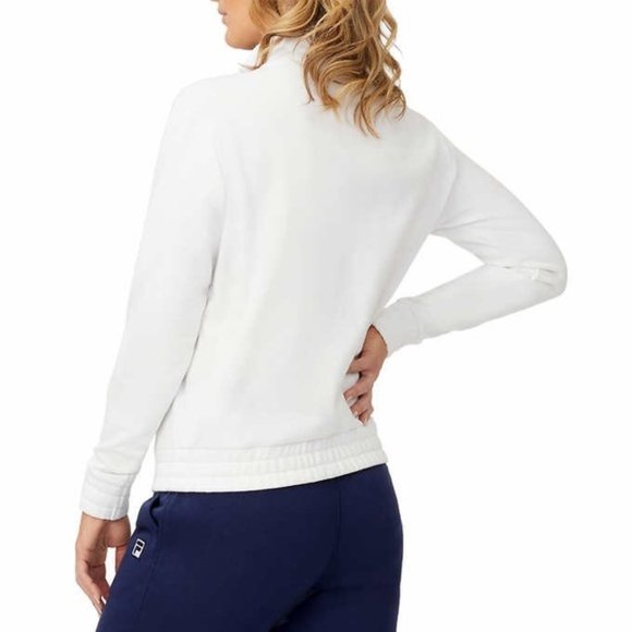 FILA- 1/4 Zip Pullover Logo Sweatshirt- NWT - Picture 2 of 10